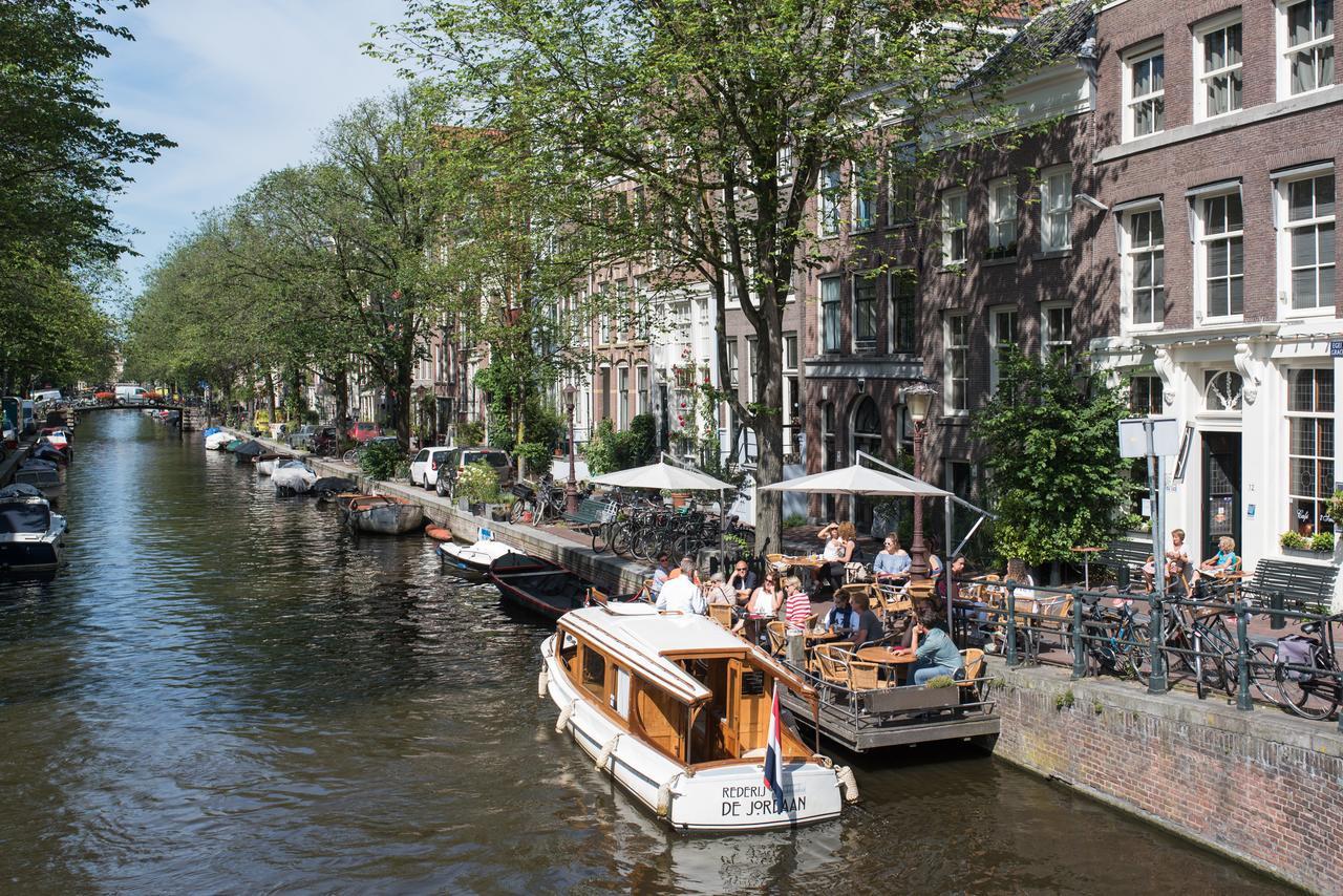 Houseboat Lady Jane Hotell Amsterdam Eksteriør bilde