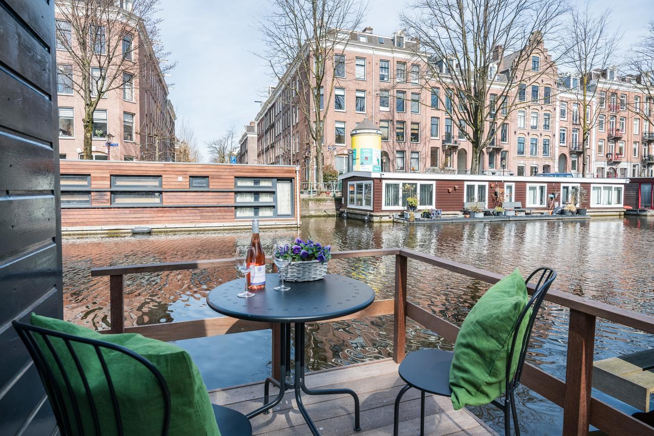 Houseboat Lady Jane Hotell Amsterdam Eksteriør bilde