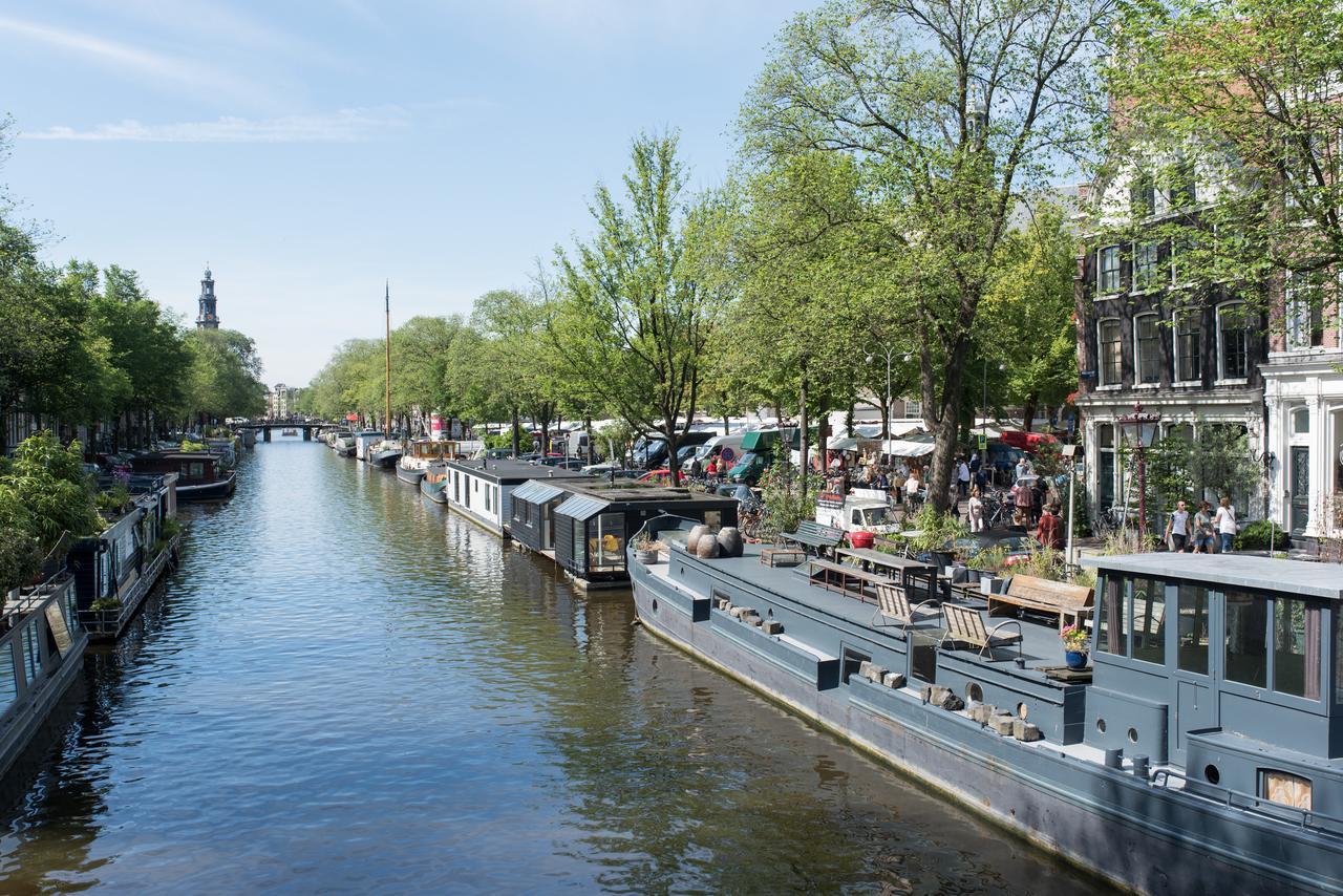 Houseboat Lady Jane Hotell Amsterdam Eksteriør bilde