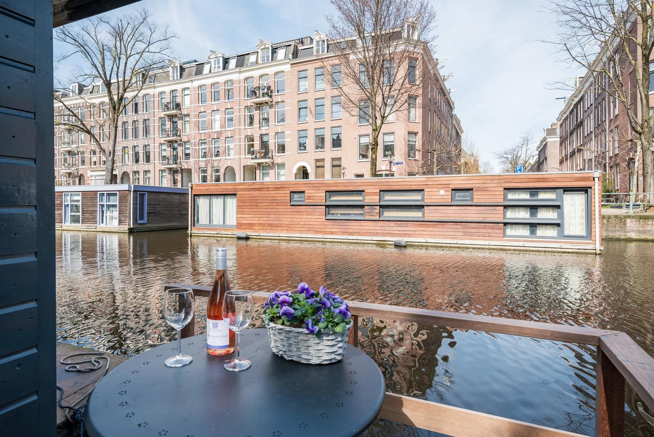 Houseboat Lady Jane Hotell Amsterdam Eksteriør bilde